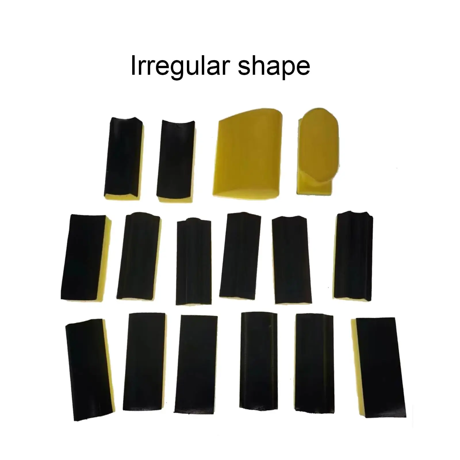 16x Hand Sanding Block Set Sanding Pad Kit Sander Block for Auto Repair and Paint