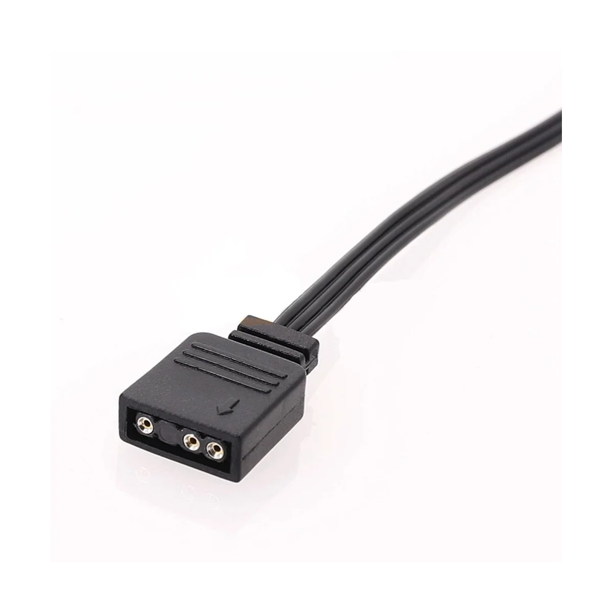 Cable adaptador para Corsair, conector RGB de 4 pines a ARGB estándar de 3 pines y 5V, 25cm