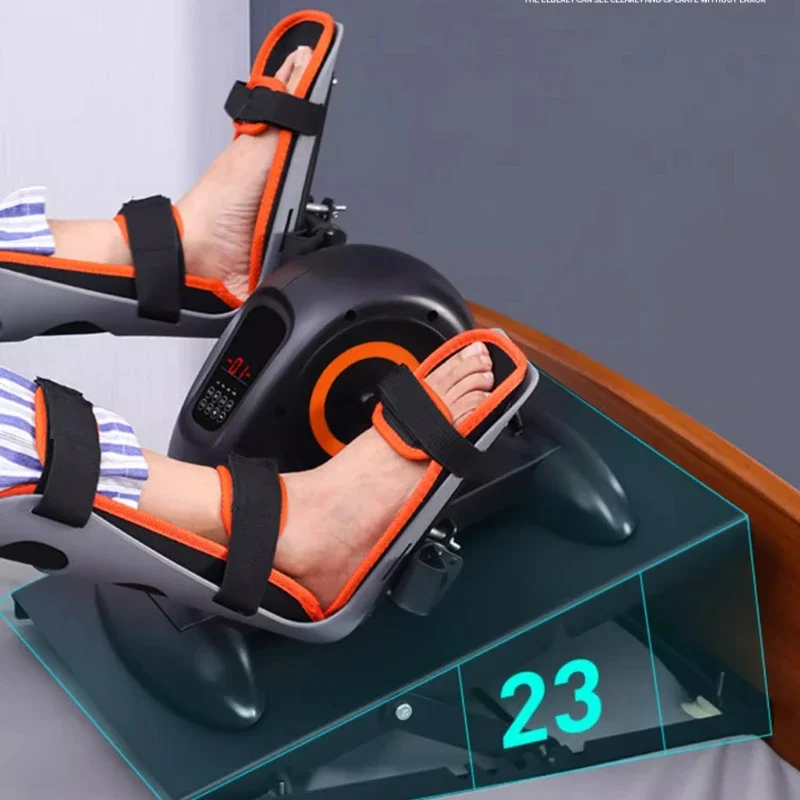 ‌Rehabilitation Exercise Bike Electric Pedal Trainer Remote Control Arm Leg Therapy Machine for Elderly Home Use