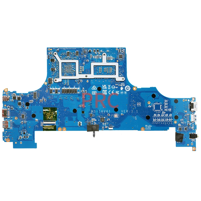 MS-16V61 For MSI Stealth 15 A13VF-012US Laptop Motherboard SRMJ0 i7-13620H RTX4060 GN21-X4-K1-A1 Notebook Mainboard