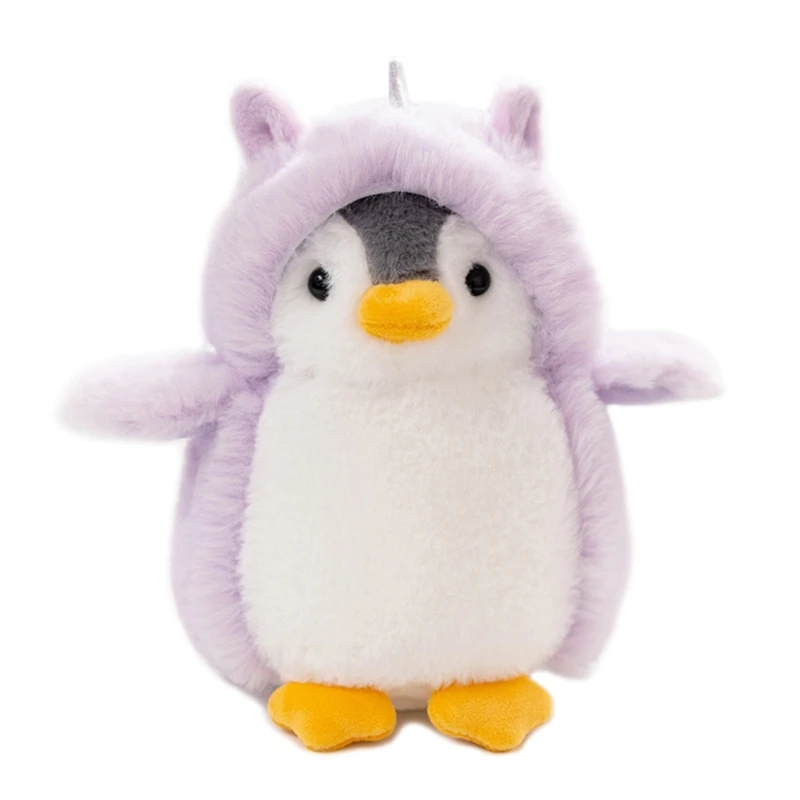 F19f boneca dormir pinguim brinquedo pelúcia pinguim pelúcia brinquedo agradável brinquedo dormir