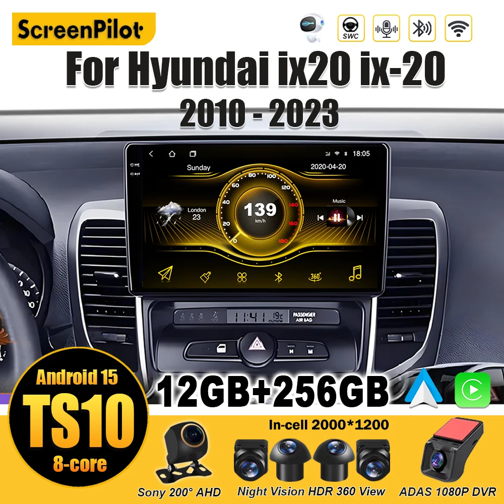 For Hyundai Ix20 Ix…