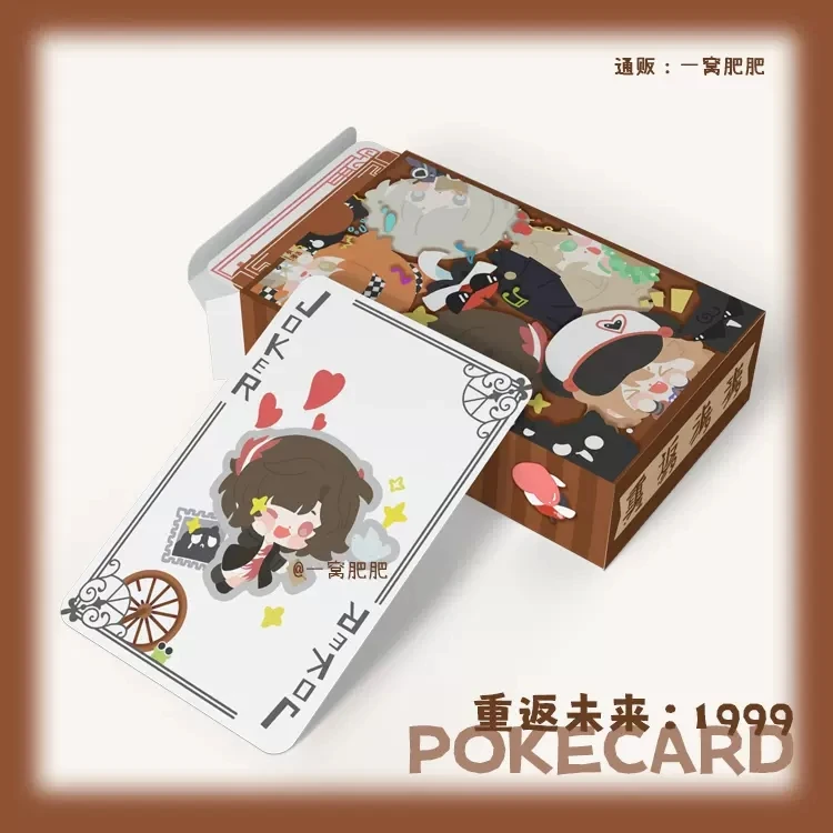 Anime Reverse:1999 Vertin Medicine Pocket Poker Card Family Holiday Party Playing Cards Deck Card Board Gifts