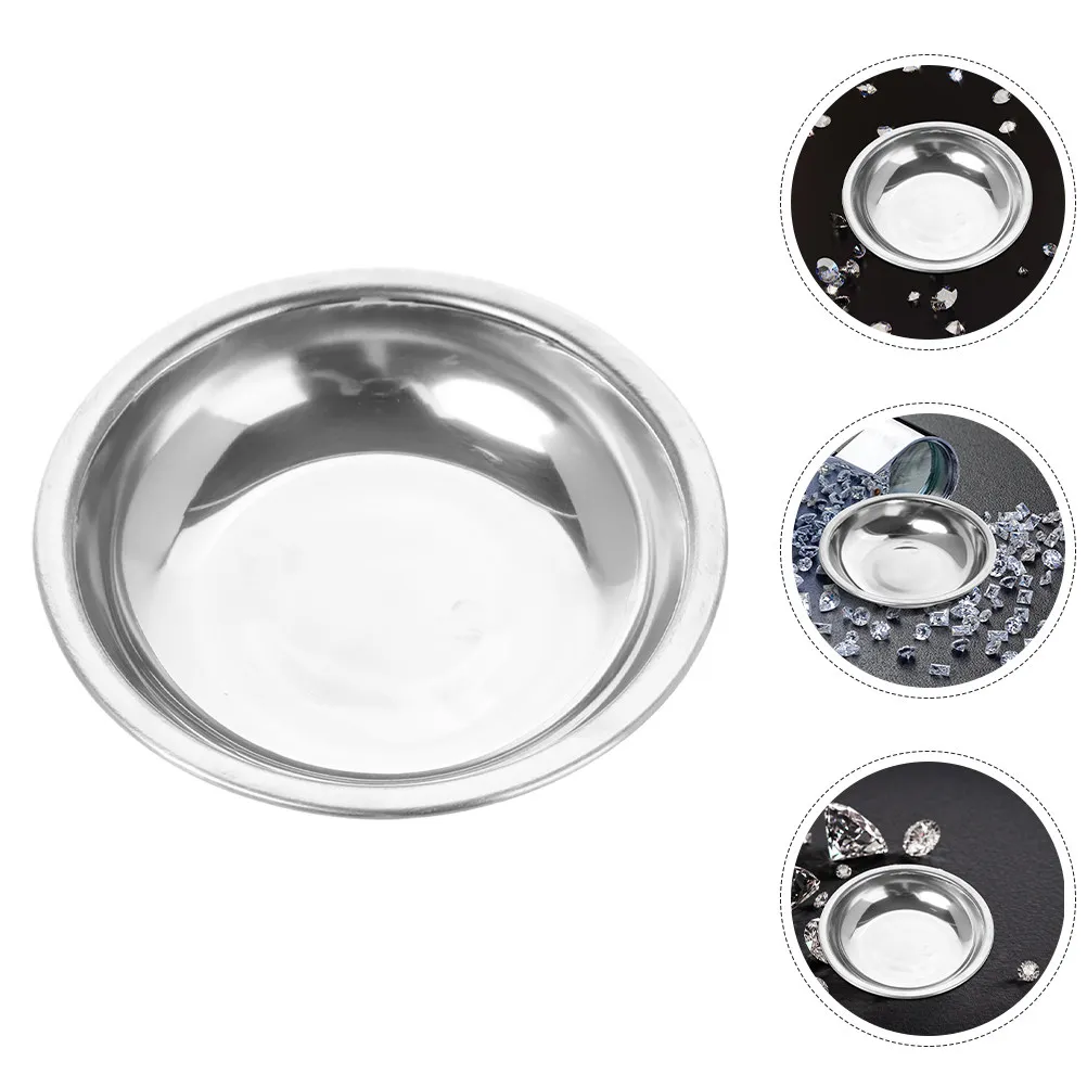 

Jewelry Scale Tray Stainless Steel Weighing Pan Precise Gemstone Jewelry Weighing Pans Digital Scale Accessories