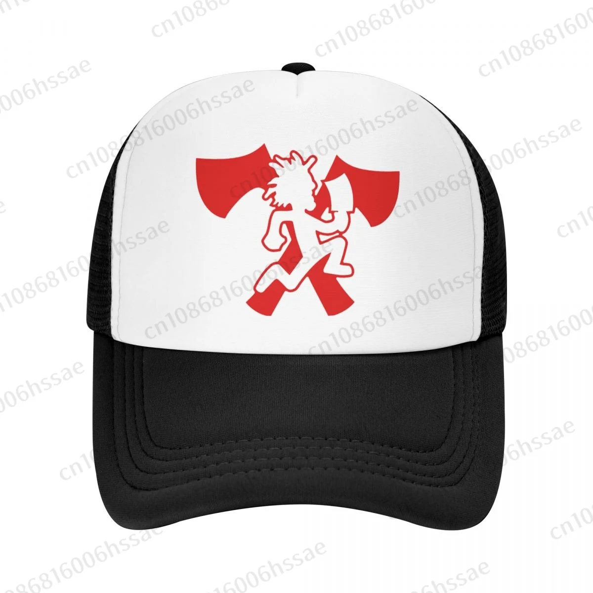 Insane Clown Posse Hatchetman Mesh Baseball Cap Summer Outdoor Men Women Fashion Sport Hats Hip Hop Trucker