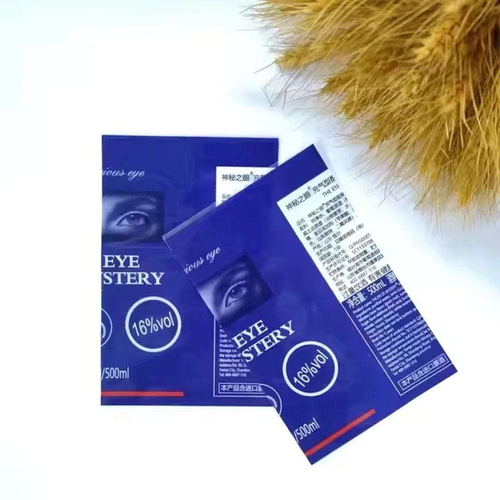 Custom Printed Shrink Sleeve Packaging Labels｜For Water｜Wine｜Glass Bottles