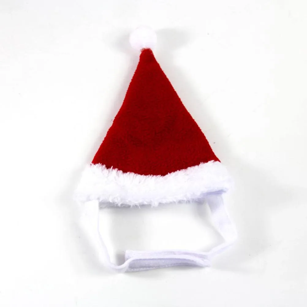 

2 Pcs Pet Christmas Hat Costume Winter Xmas Bow Tie Necklace Mother Bowknot Shape Collar