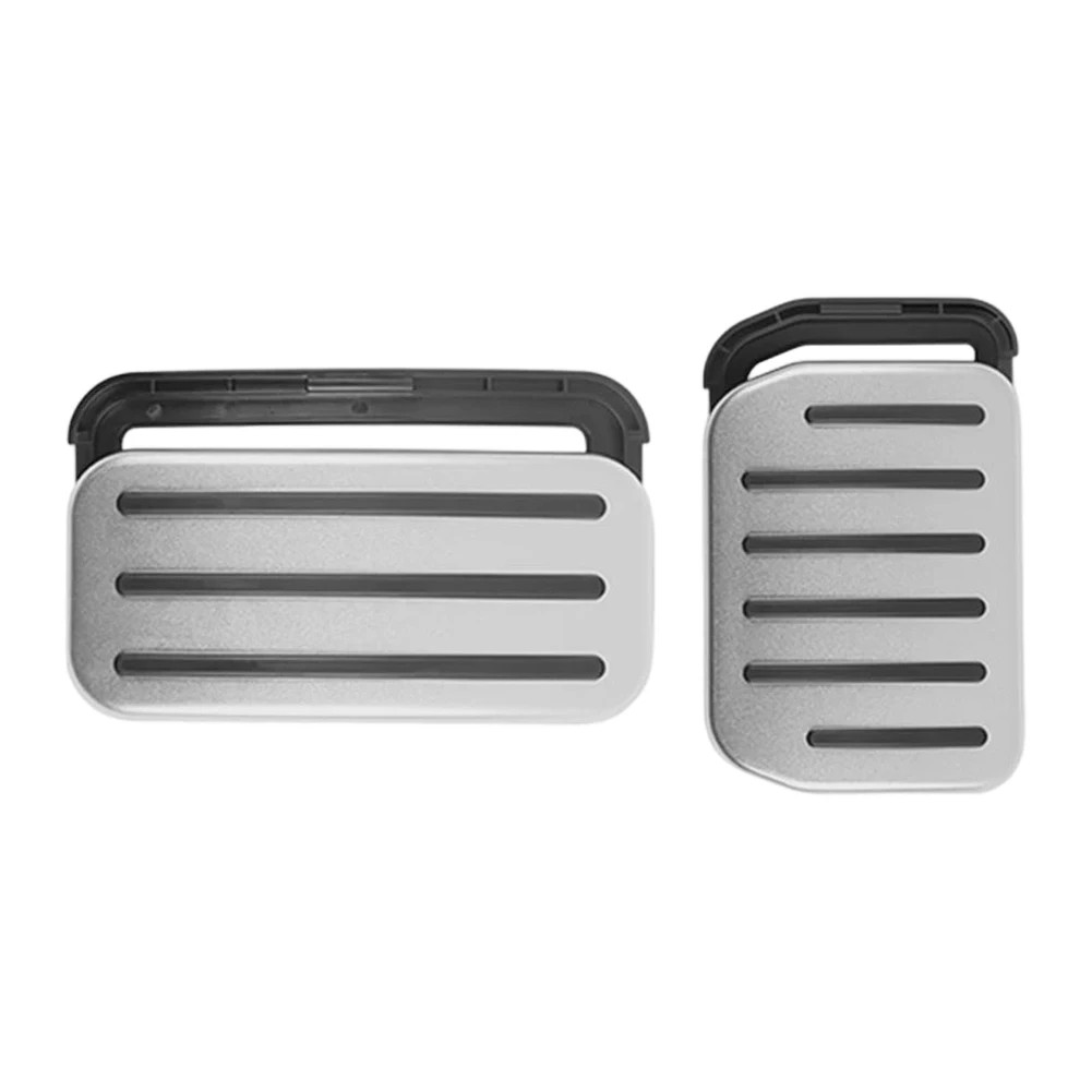 For Daily Commuting for tesla Pedal Cover Aluminum for accelerator Slip Pedal Cover Pedal High Grip for surface Clip-on Design