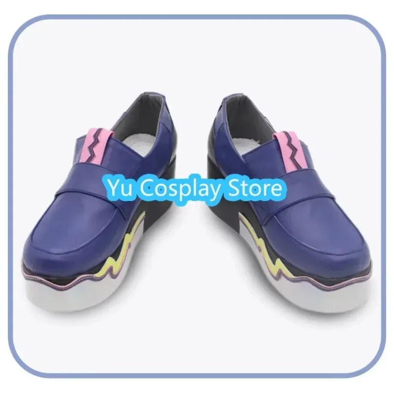 AIAI 2025Yu- لعبة القرنفل VALORANT تأثيري الدعائم هالوين كرنفال الأحذية بولي أحذية أحذية من الجلد مخصص #3