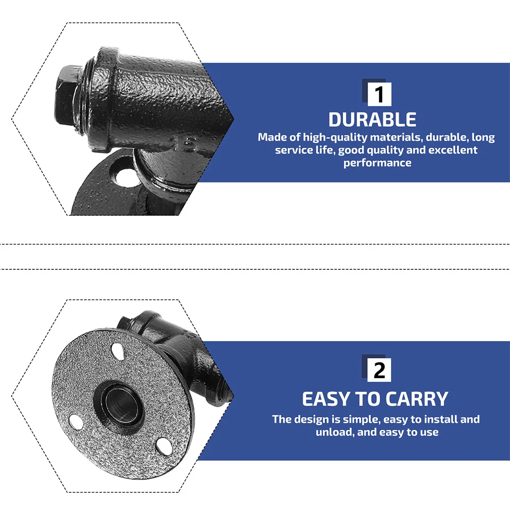 

2Pcs Retro Handle Industrial Style Knob for Wardrobe Drawer Cupboard Safe Durable Delicate Design Furniture Handles