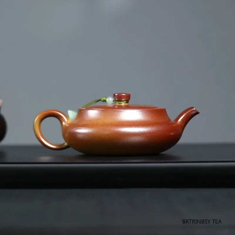 150ml Tradition Yixing Purple Clay Teapot Handmade Bamboo Leaf Tea Pot Chinese Household Beauty Kettle Teaware Accessories