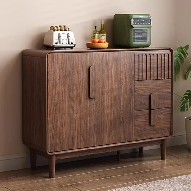 Mueble Cajonera con Espejo para Sala de Estar, Vitrina, Librería, Mueble de Almacenamiento Esquinero, Mueble Moderno