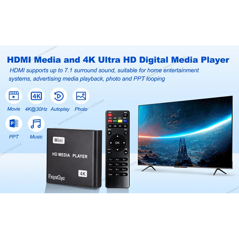 Hdmi Media Player, …