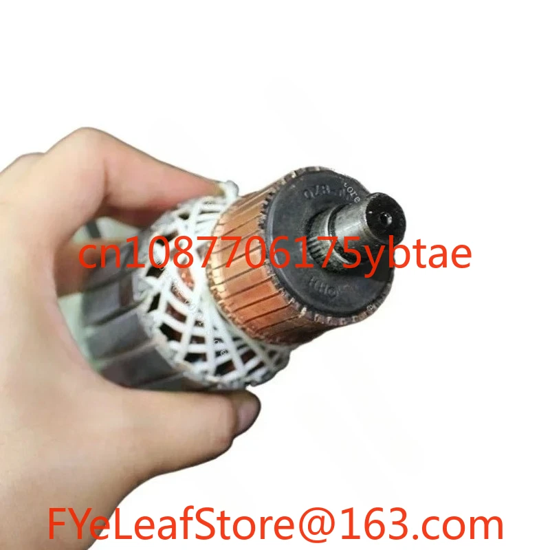 1PC Electric Motor Stator/Rotor For Hitachi PH65A Circular Saw 15mm Drive Shaft Rotor Armature 9 Teeth/55mm Core Armature AC220V