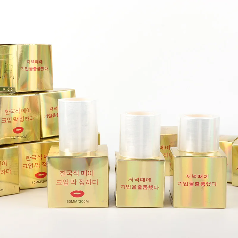 

Tattoo Film Wrap Microbading Plastic Preservative Clear Cover 42mm*200mm Disposable Eyebrow Lips Body Tattoo Supplies