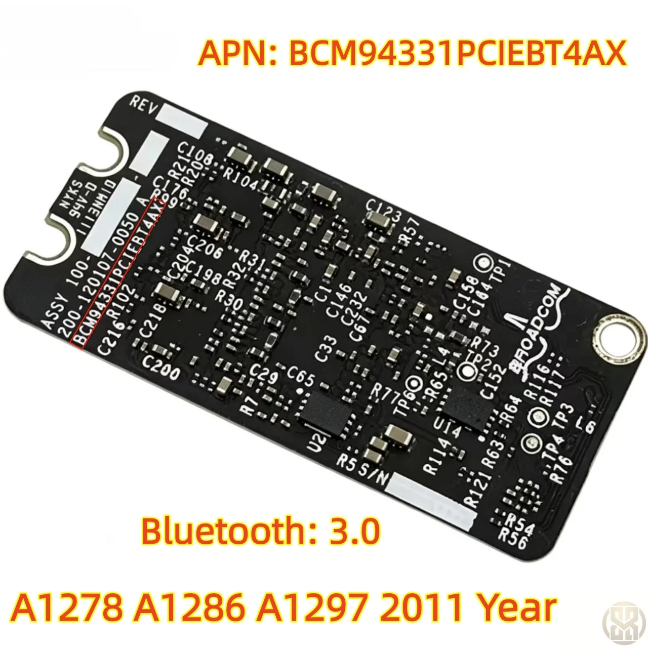 Original BCM94331PCIEBT4AX Airport WiFi Bluetooth 3.0 Card For MacBook Pro 13