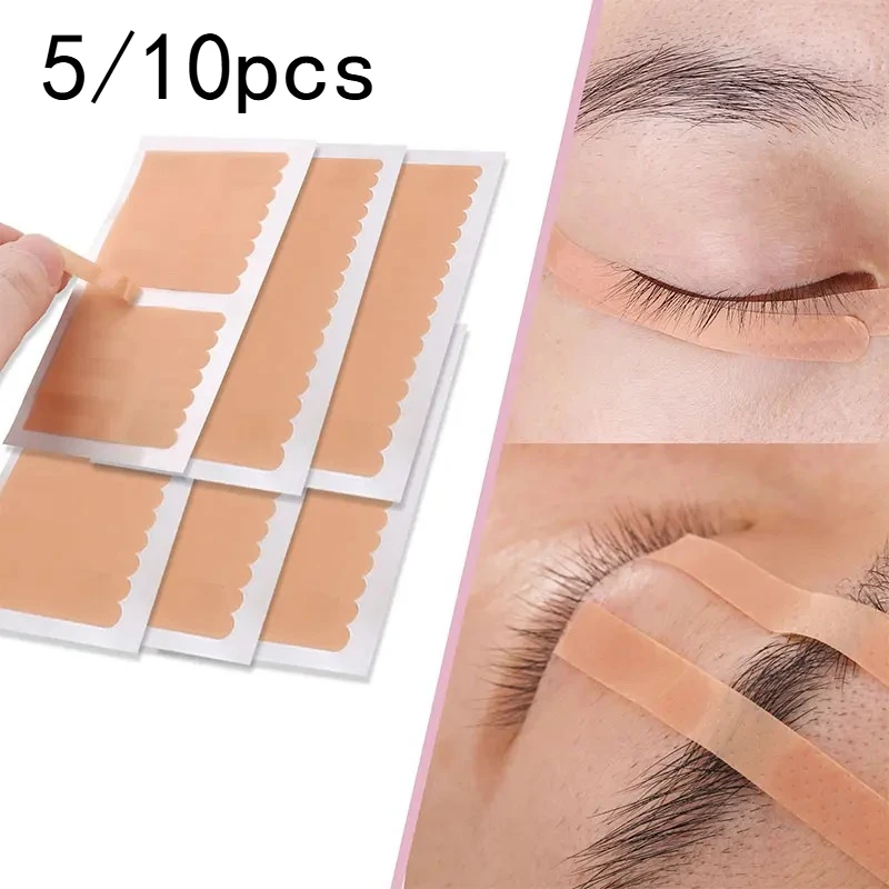 5/10 Sheets Eyelash Extension Under Eye Pad Tape for Grafting Lashes Lint Free Under Eye Pads Eyelid Tape Sticker Paper