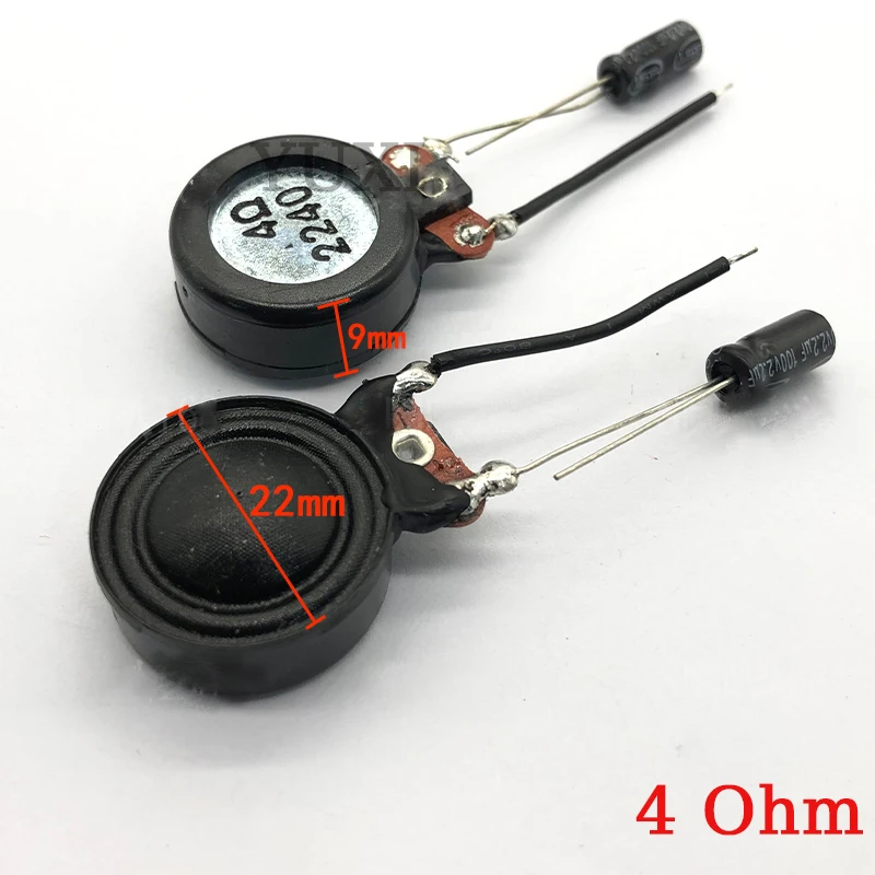 YUXI 1PCS 22mm For Silk Film Dome Tweeter 4Ohm/8Ohm 10W Speaker Inline Magnetic Factory Intelligent Audio