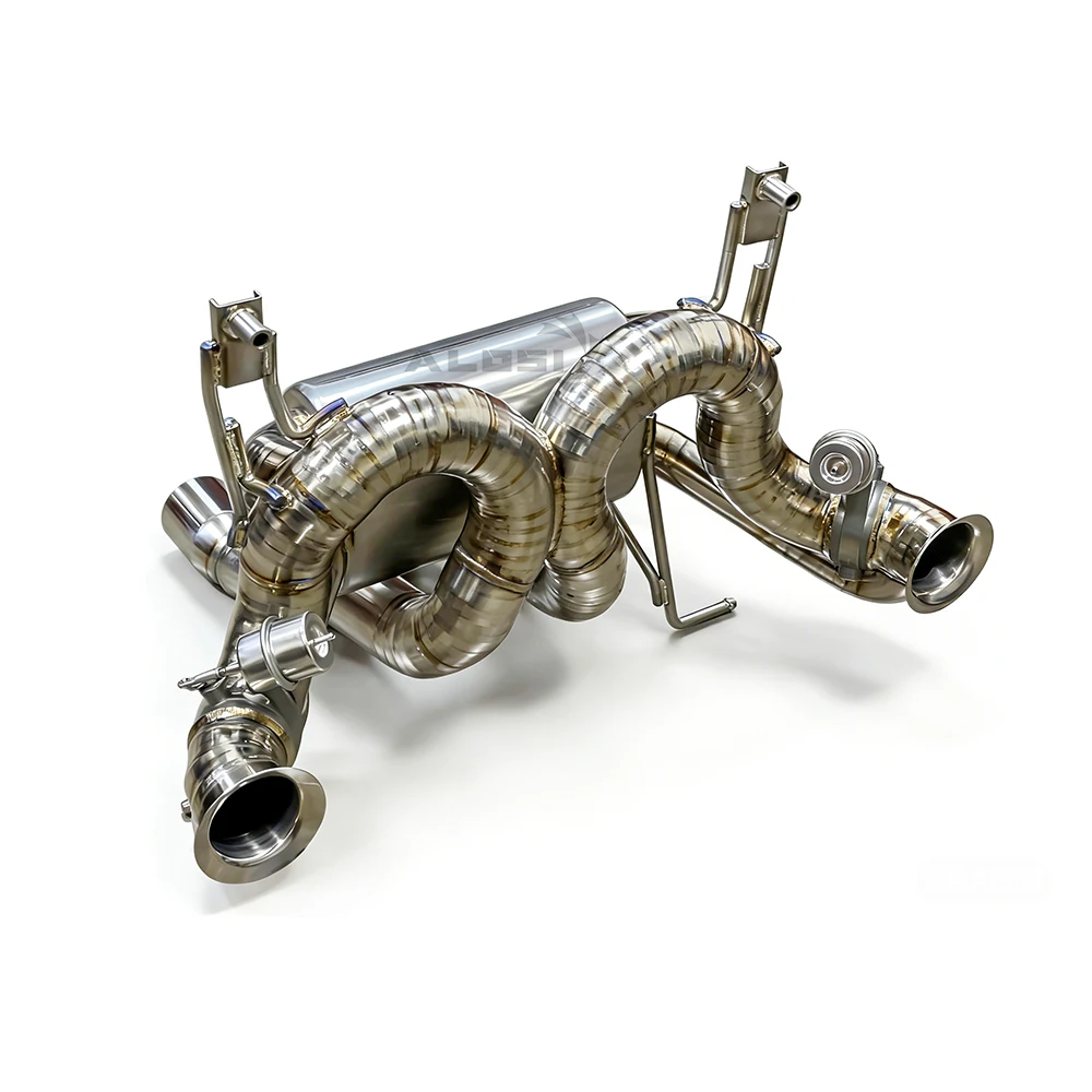 For Lamborghini Aventador LP740-4S LP770-4 6.5 2011-2022 LP700-4 LP750-4 titanium performance cat back exhaust with valve