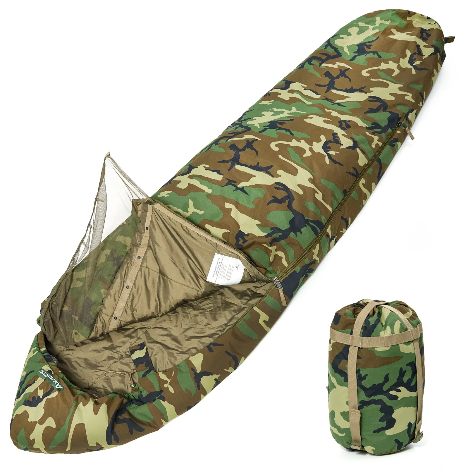 

Modular Sleeping System Mummy Sleeping Bag Single Adult Sleeping Bag For Camping Winter