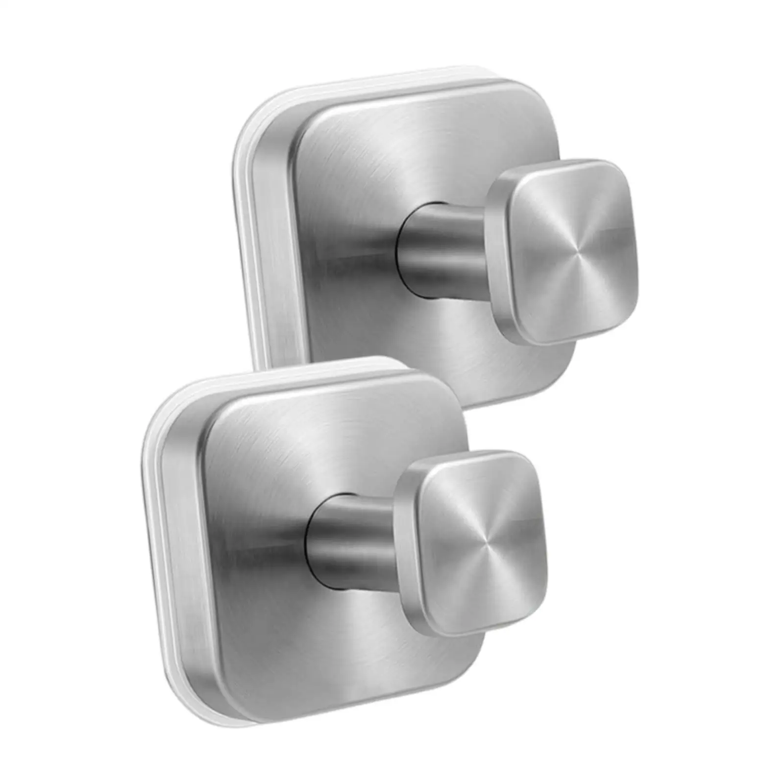 2x Suction Cup Hooks for Wreath Rustproof Waterproof Wreath Hangers for Living