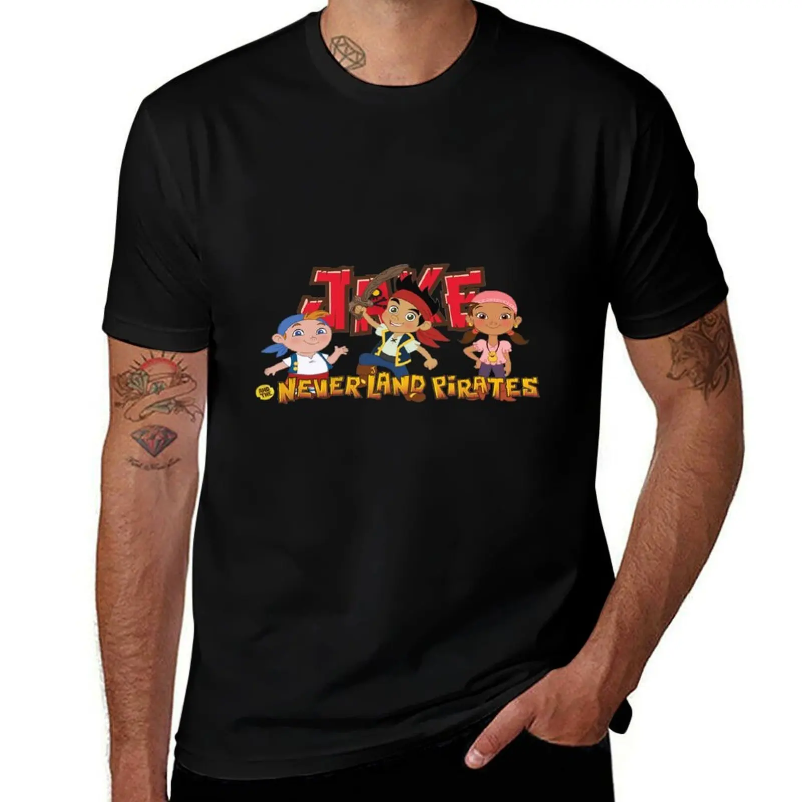

Jake and the Never Land Pirates T-Shirt Outdoor Sports Short Sleeve Top