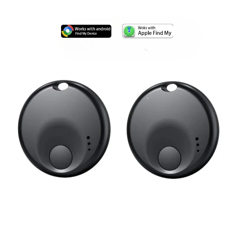 Dual System Smart Tracker Tags for Apple's or Android Find My/Hub Key Bluetooth Finder Pets Kids Luggage Elderly Bike Car