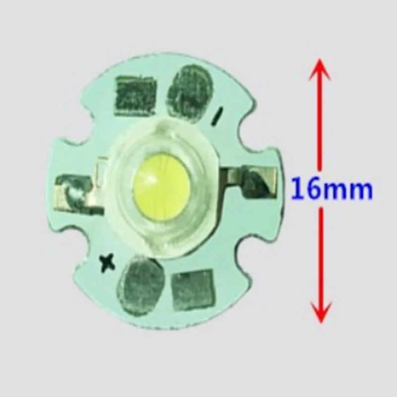 10Pcs 1W 3W 5W High Power Warm Wit/Cool White/Natuurlijke Wit/Rood/Groen/Blauw/Royal Blue Ir Led Met 16Mm Star Pcb