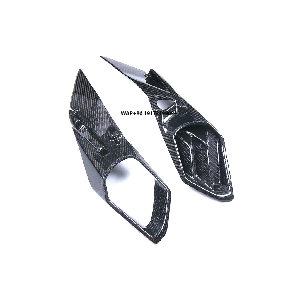 

For H2/H2R Motorcycle Modified Prepreg Carbon Fiber Intake Cover Shell Accessories 2015+