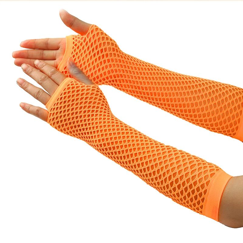 Zhuge Calentadores de brazos - Guantes largos sin dedos para mujer, mangas de punto elástico a Zhuge Calentadores de brazos - Guantes largos sin dedos para mujer, mangas de punto elástico a