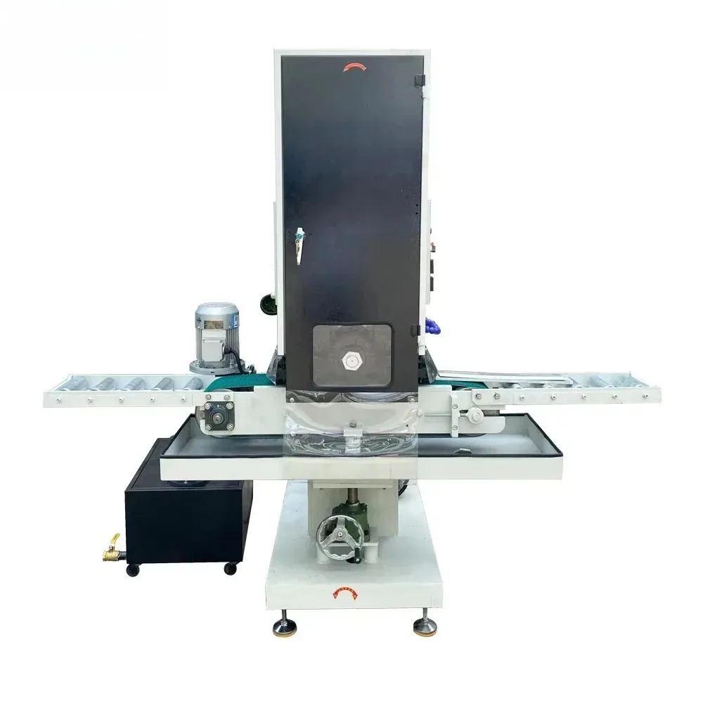 Sheet Metal Polishing Sheet Metal Deburring Sanding Machine With Long Conveyor Belt