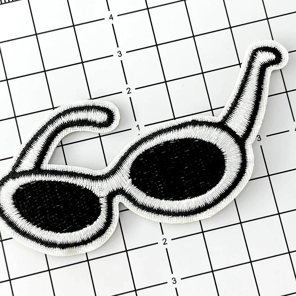 النظارات الشمسية القماش الحديد على شارات التصحيح إصلاح تزيين التصحيح الملابس الملابس الخياطة الديكور زين بقع للملابس #6