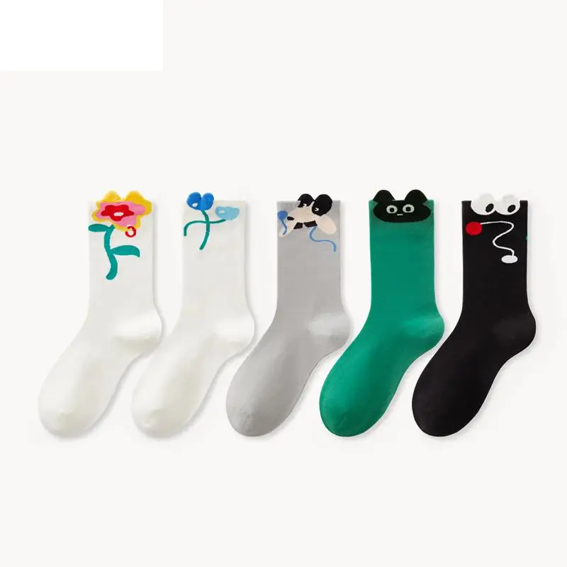 

Of Spring And Summer New Female Cartoon Socks Cute Girl Fashion Women Ankle Socks