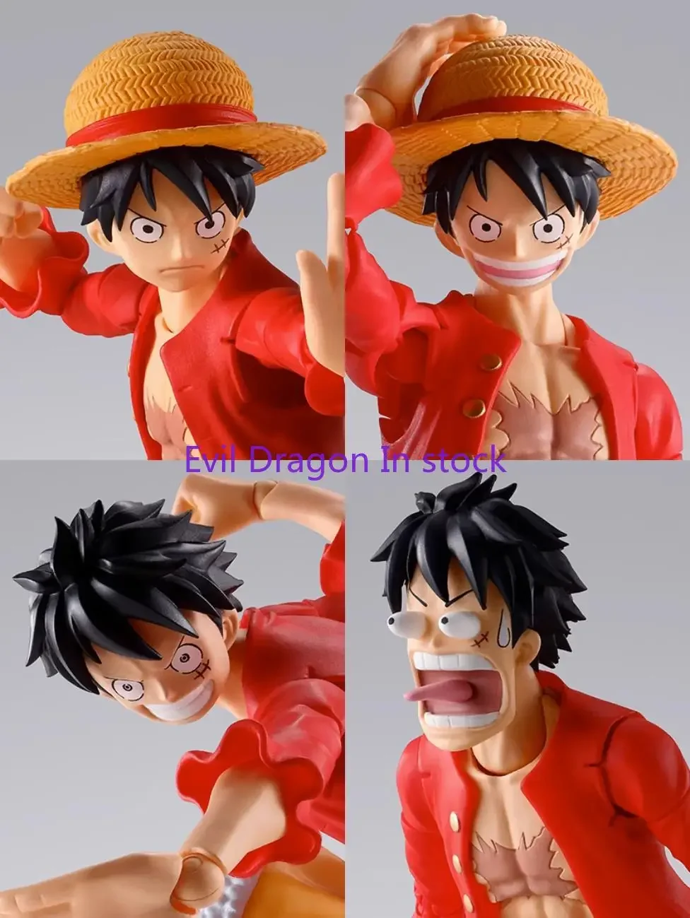 

In Stock Bandai SH Figuarts Monkey D. Luffy Invasion of Onigashima SHF Action Figure Collectible Model Toys Figura Gifts