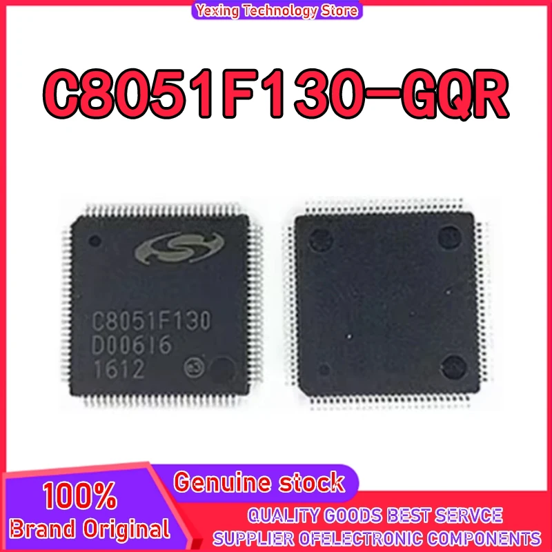 C8051F130-GQR C8051F130 GQR C8051F C8051 MCU IC Chip TQFP-100 in Stock 100% New Originl