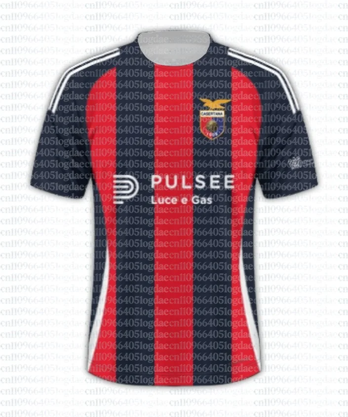 

Футболка Casertana FC 2026 для активного отдыха, летняя, быстросохнущая, мягкая, легкая, высококачественная, для пляжа и серфинга
