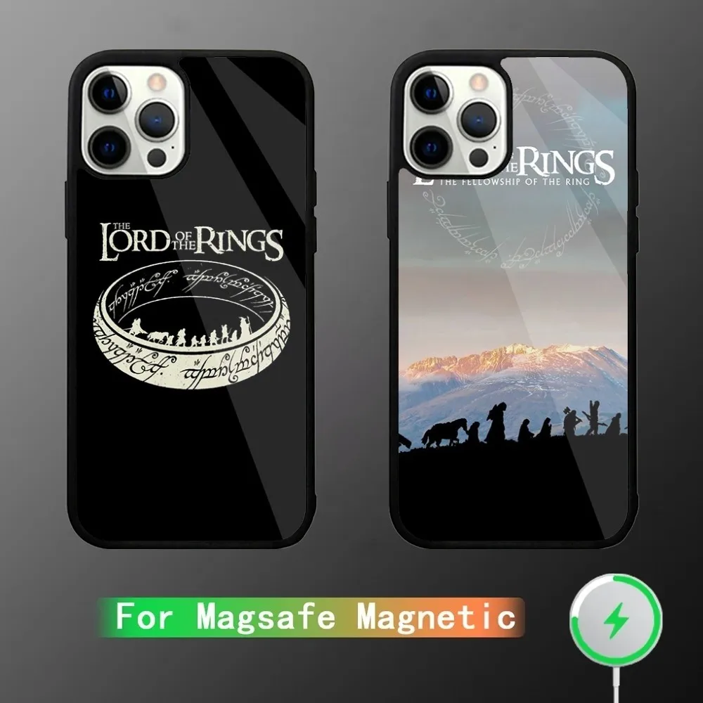 The L-Lord of the R-Rings Phone Case For iPhone 16,15,14,13,12,11,Plus,Pro,Max Mini Magsafe Magnetic Wireless Charging