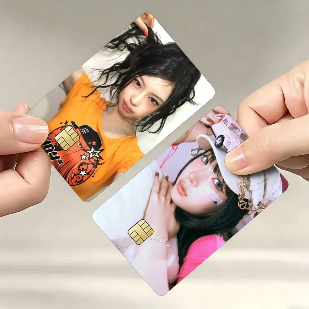 

K-kya K-KiiiKiii KPOP Decorative Waterproof Film Skin Cover Credit Card Stickers Debit Front Bank Bus Pass