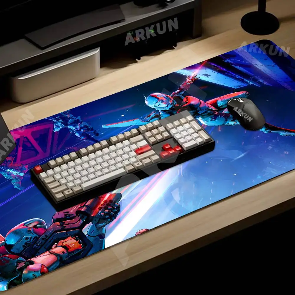 Cool First-person Shooter Video Game Fashion Metal Eden Mouse pad Large Gaming Mouse Pad XL 900X400 Gamer Computer Table Mat