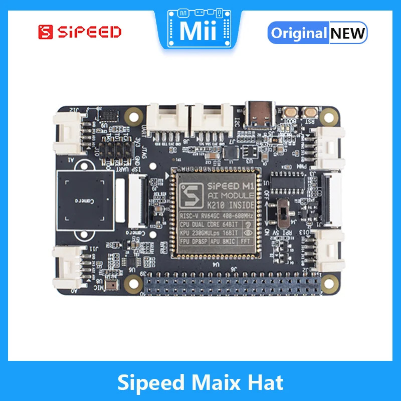 

Макетная плата Sipeed Maix Hat AIOT, ограниченный выпуск, Edge вычисления, аксессуары Raspberry Pi с комплектом экранной камеры