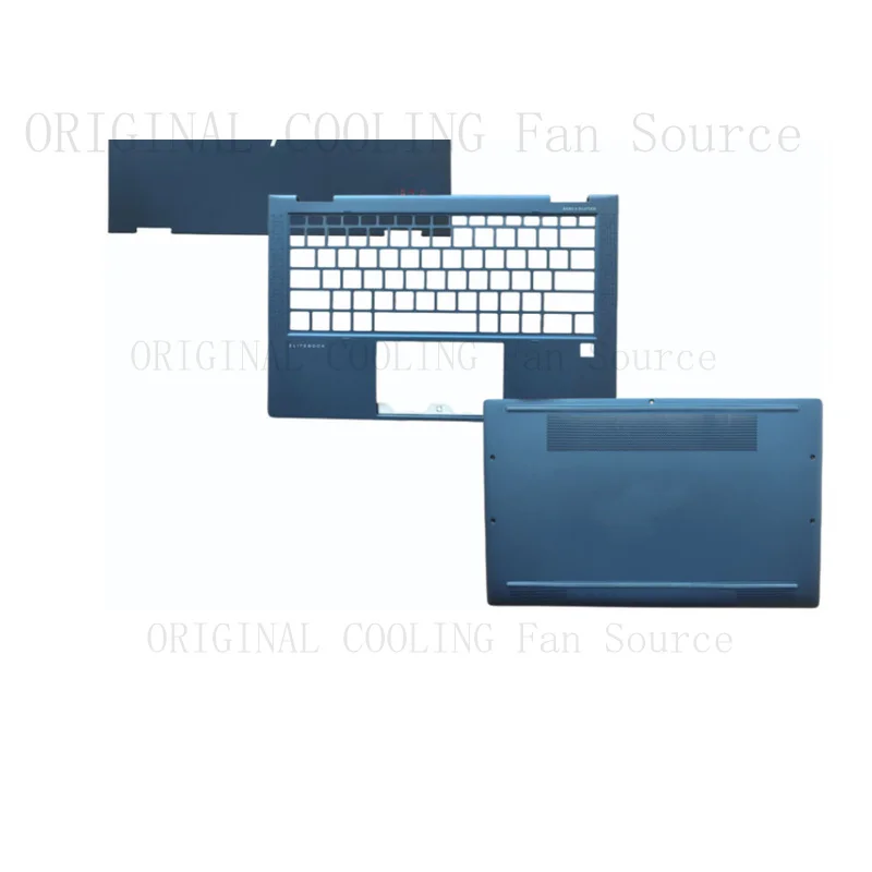 R+  For HP Elite Dragonfly G1 G2 HSN-I32C Lcd Back Cover Palmrest Bottom cover Blue