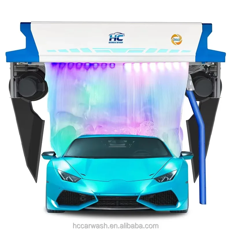 YG Customized Intelligent Control Touchless Car Wash Equipment Fully Automatic 360 Cleaning For Parking Lot And Service Center