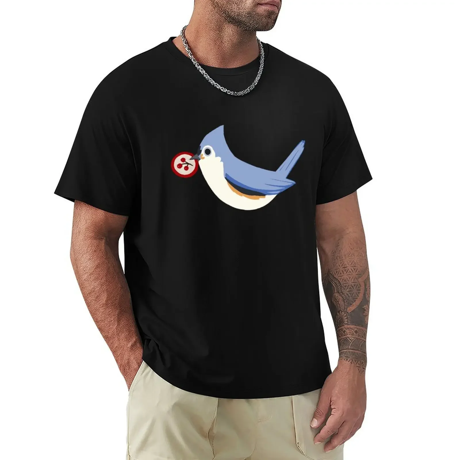 Wingspan Tufted Titmouse T-Shirt graphic shirts graphic tee shirt customs mens graphic t-shirts big and tall