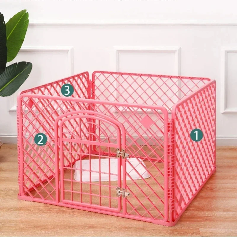 Pet Enclosure Isolation Door Dog Cage Fence Iron Small and Medium-sized Dog House Domestic Fence Cerca Para Animais