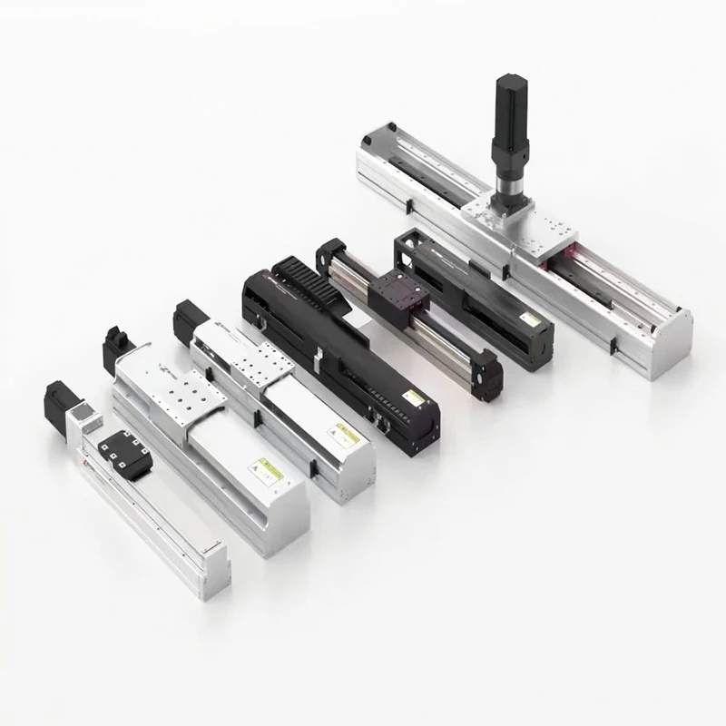 Samsr Single Axis Built-in Sliding  Module Linear Motion Guide Rail Ball Screw Actuator Match Ac Motor For