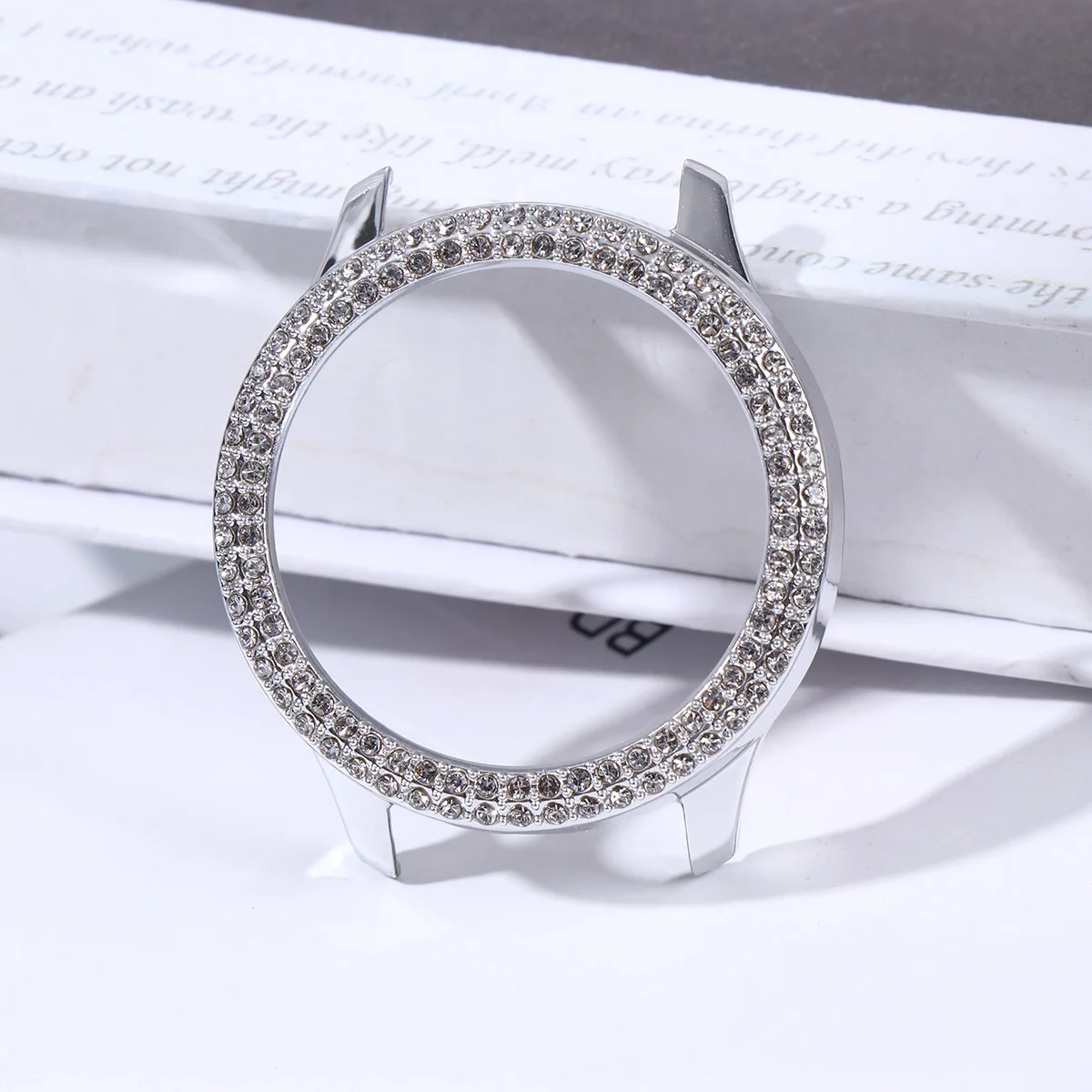 

Creative Watch Shell Stylish Watch Protective Case Useful Watch Frame Watch Accessories Compatible for Active 2 (44mm, Silver)