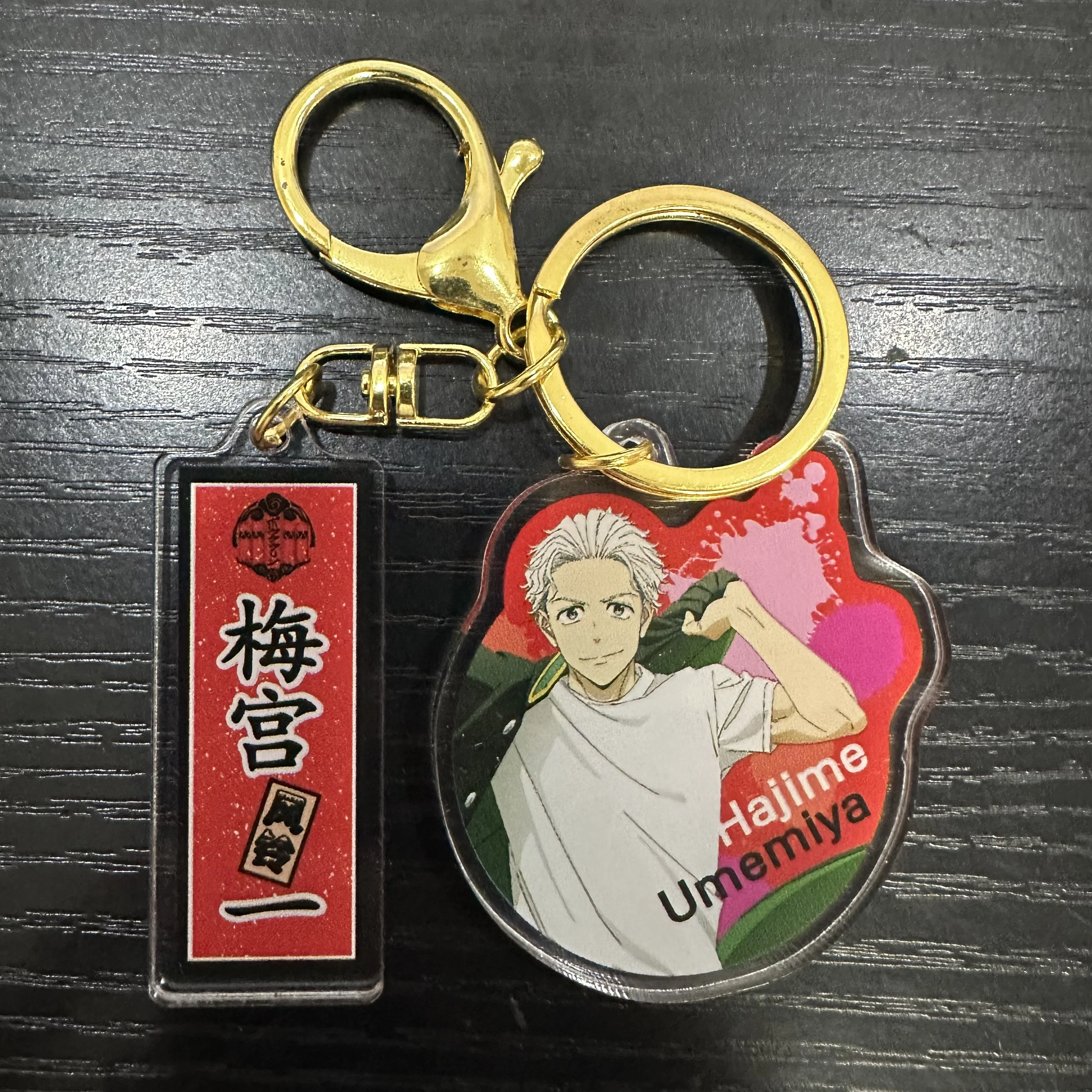 New 6CM Anime WIND BREAKER Figures SAKURAHARUKA SUOHAYATO KIRYUMITSUKI Cosplay Acrylic Key Chains Fans Christmas Gifts