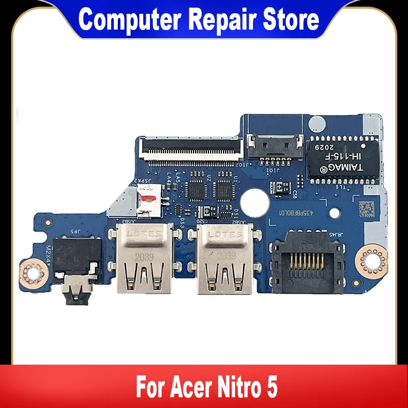 

For Acer Nitro 5 AN515-55 56 57 44 45 46 N20C1 USB ENTERNET Audio Board LS-J871P LS-J881P LS-J891P LS-K851P LS-L031P 100% Tested