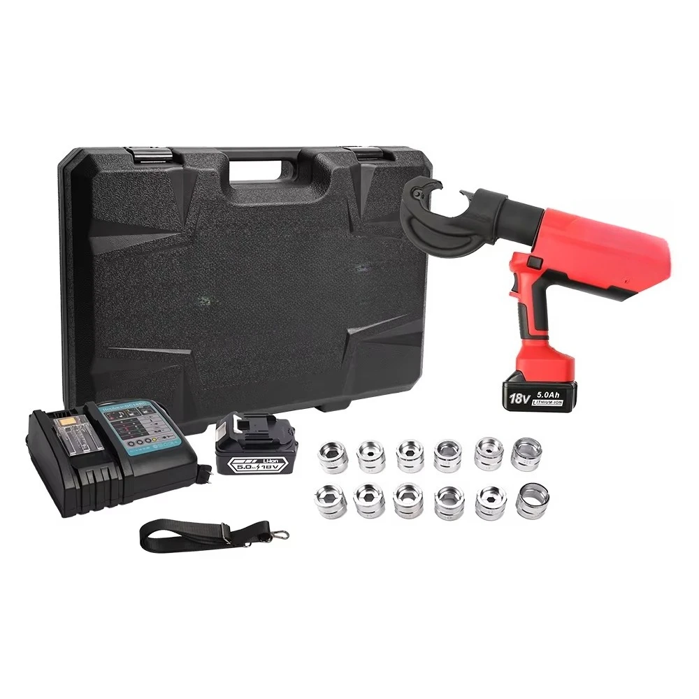 CHKJ-2025NEWPortable 400mm2 Strumento di crimpatura terminale cavo idraulico portatile alimentato a batteria ricaricabile