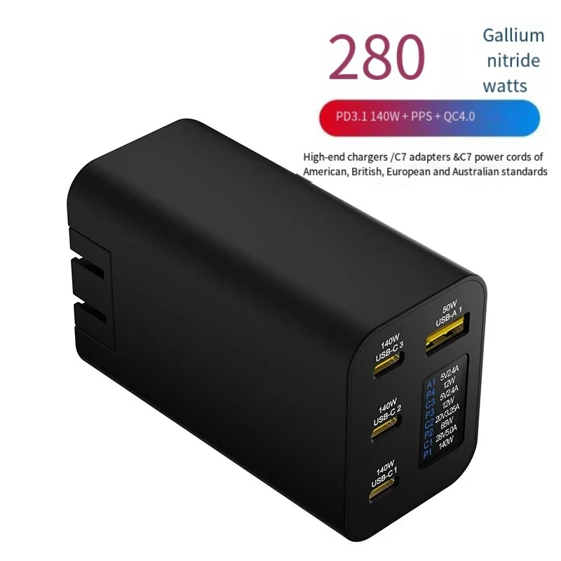 280wGlobal universal conversion plug Multifunctional travel socket converter Universal  Equipped with multi-national plugs